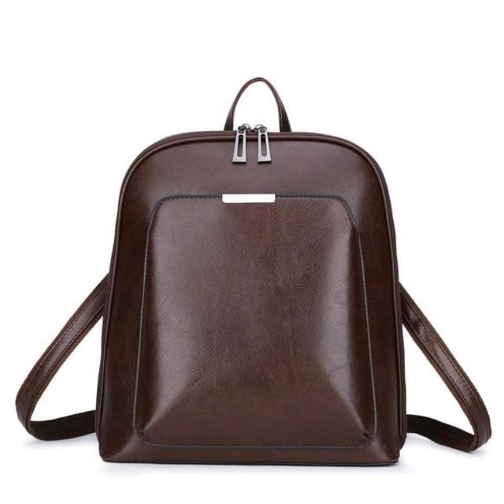 Stella | Classic Double Zip Backpack with a Clean Design