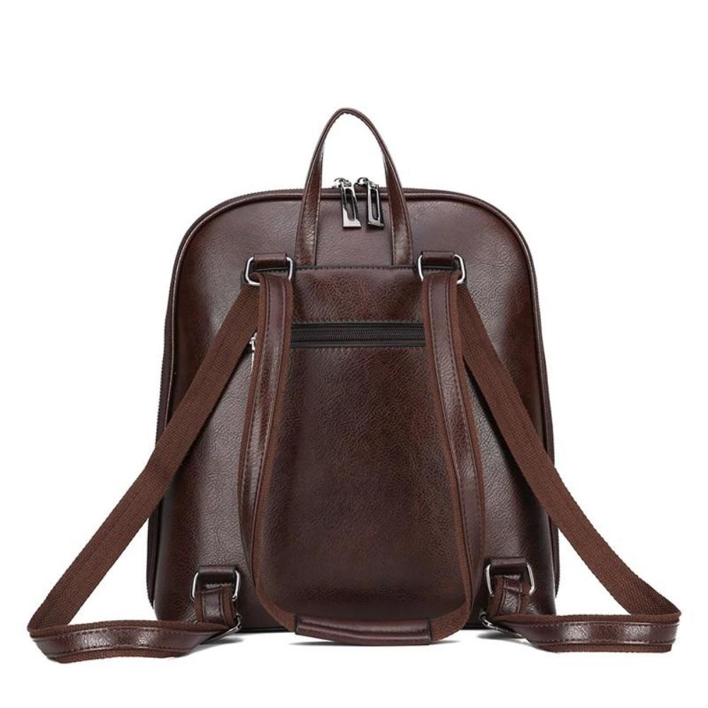 Stella | Classic Double Zip Backpack with a Clean Design