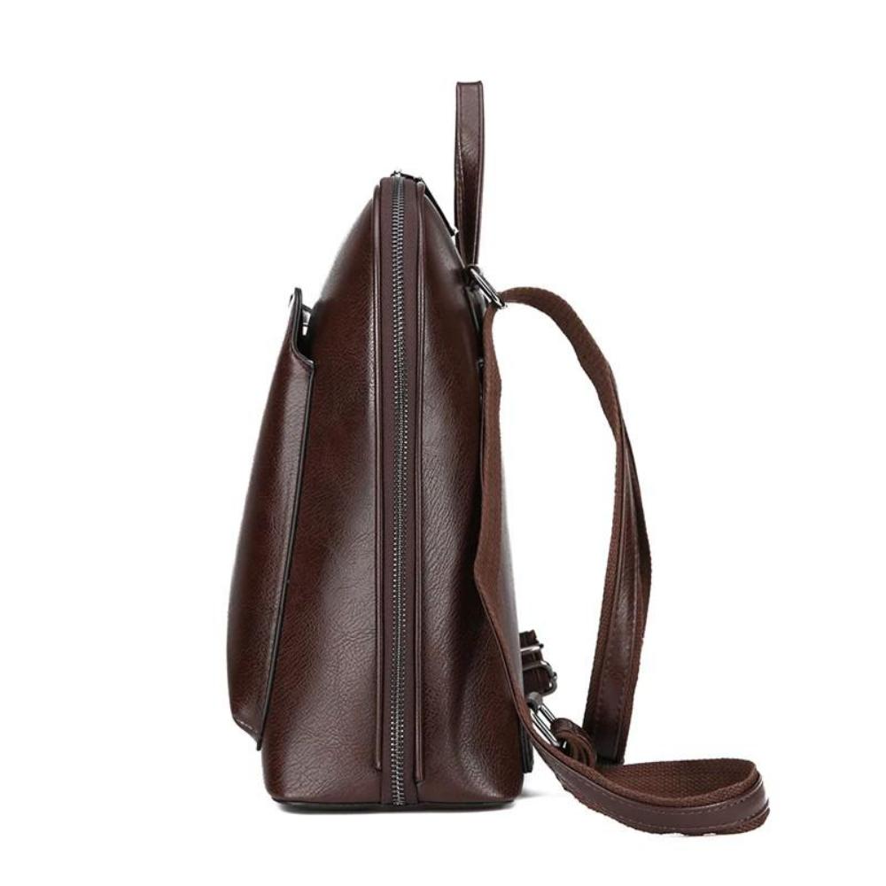 Stella | Classic Double Zip Backpack with a Clean Design