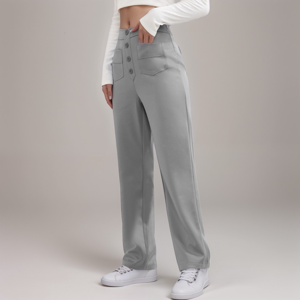 Nina – Comfort and style in a high-waist stretch pant