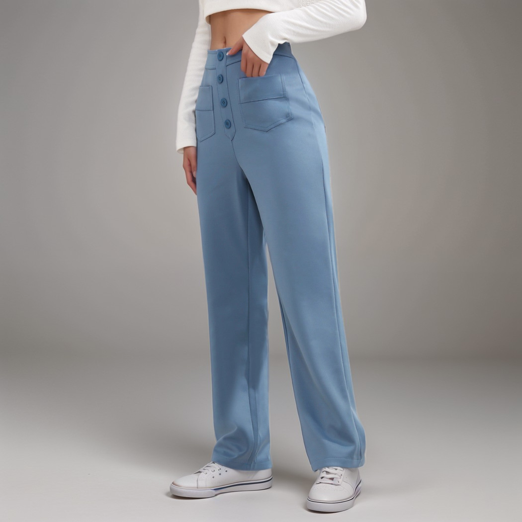 Nina – Comfort and style in a high-waist stretch pant