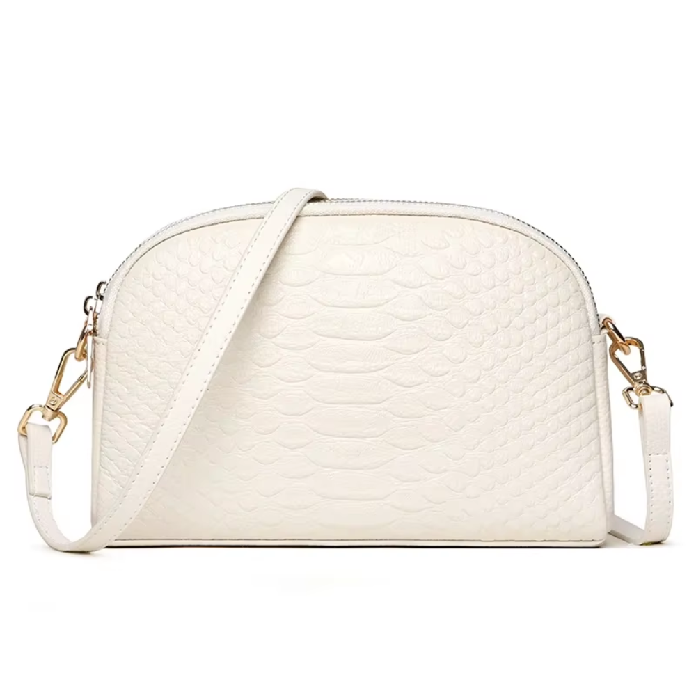 Isabella | Mini crocodile-effect crossbody bag