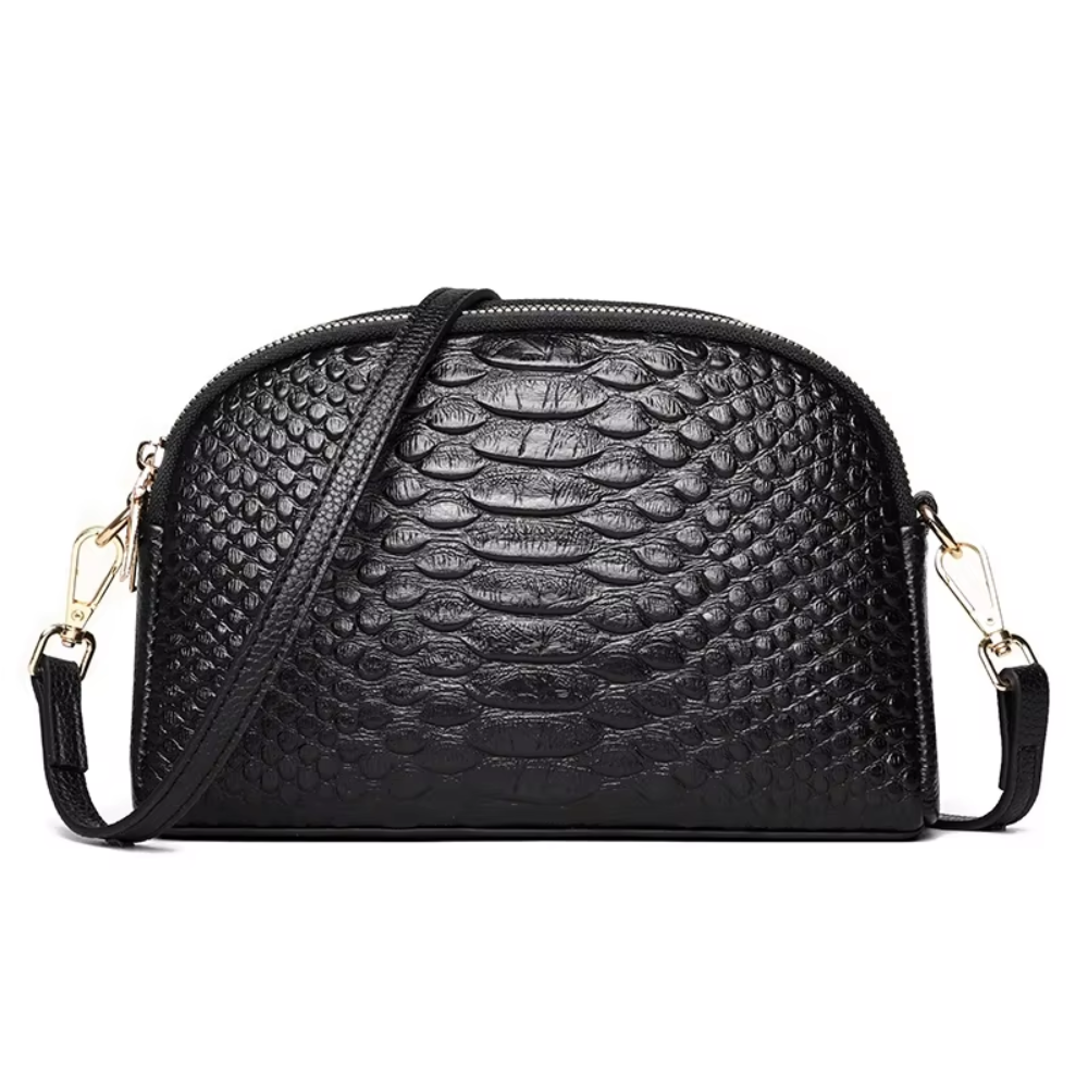 Isabella | Mini crocodile-effect crossbody bag