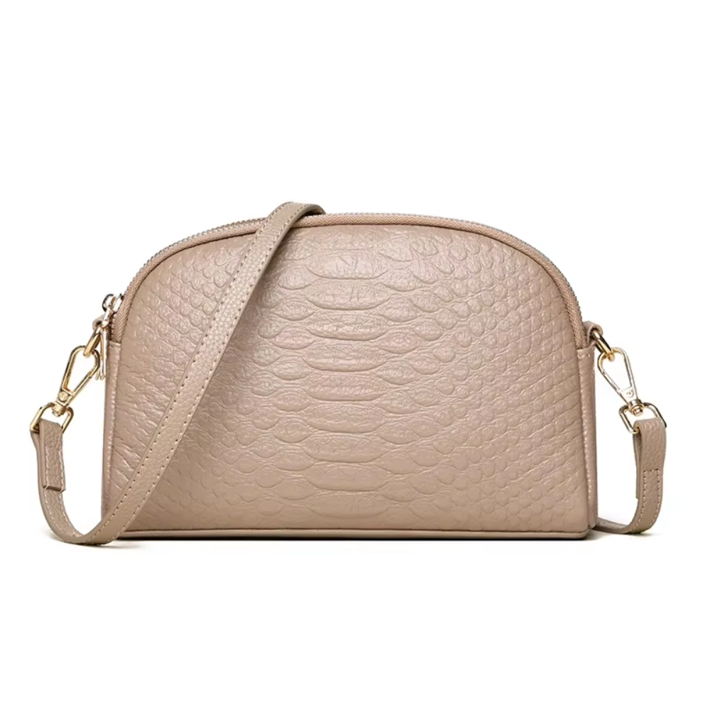 Isabella | Mini crocodile-effect crossbody bag