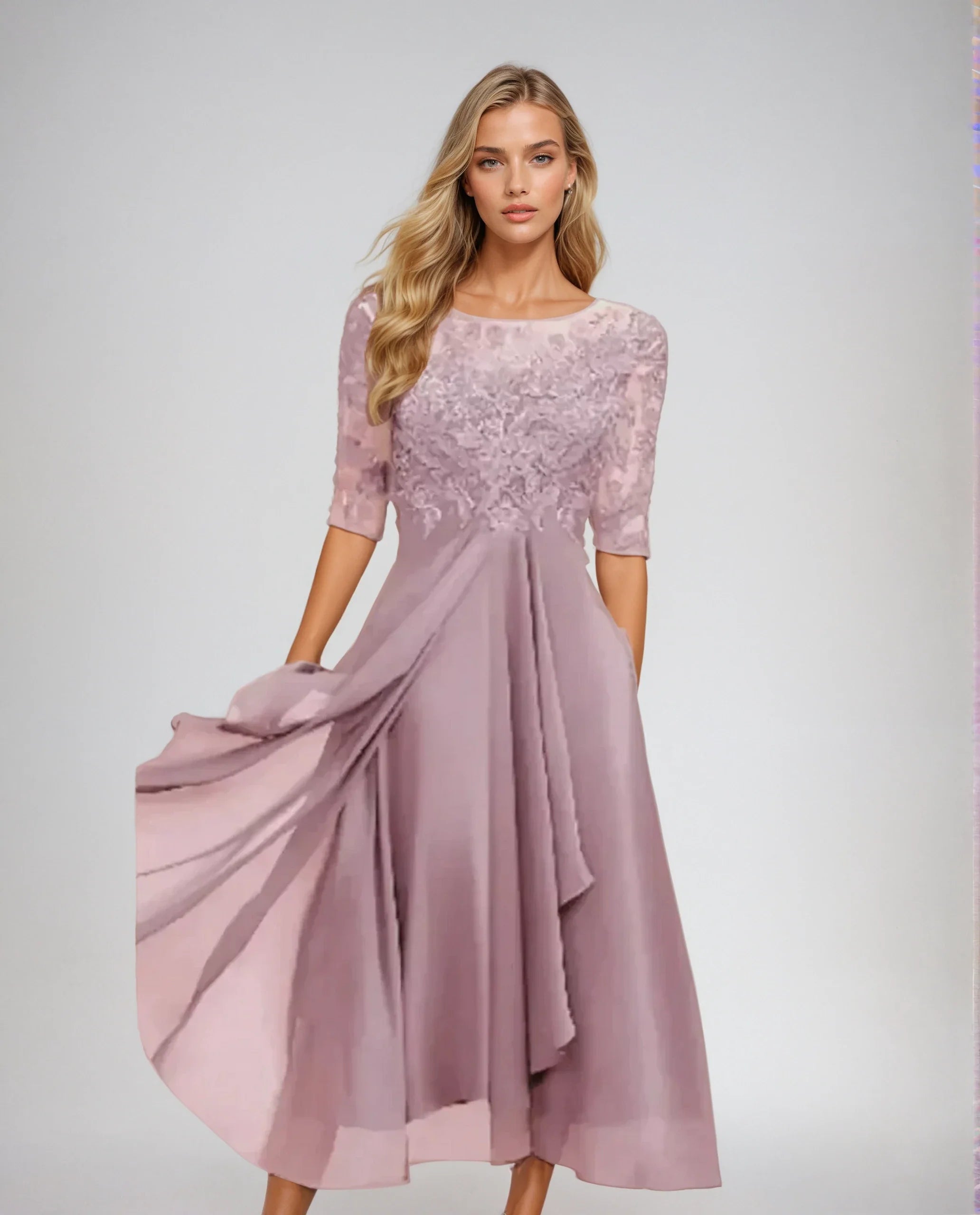 Eilis - Graceful Detailed Dress