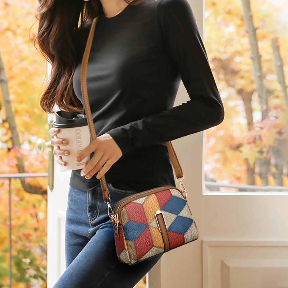 Luna | Mini Patchwork Crossbody Bag