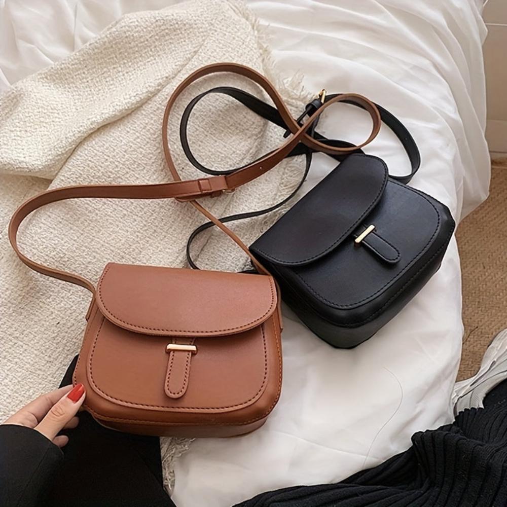 Amelia | Retro Saddle-Shaped Crossbody Bag