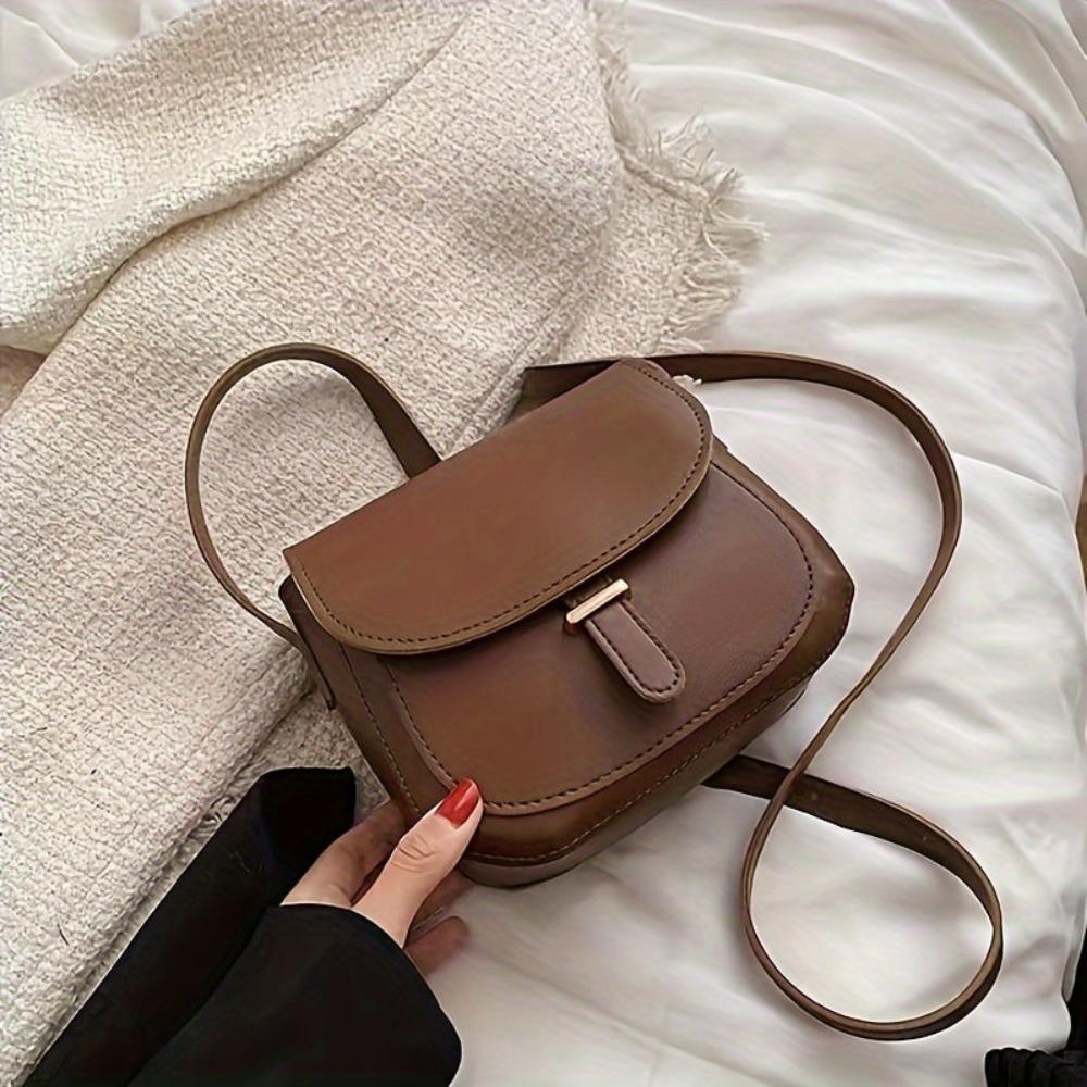 Amelia | Retro Saddle-Shaped Crossbody Bag