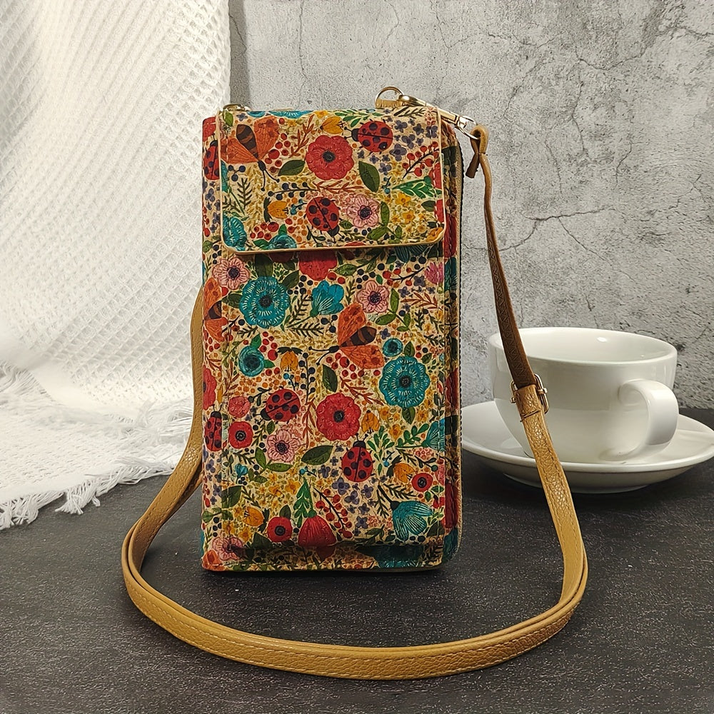 Lilla | Boho Floral Crossbody Bag