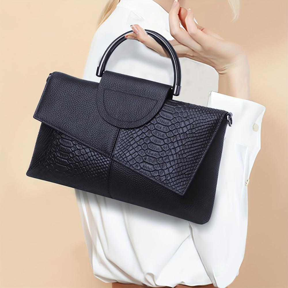 Celeste | Luxury Crocodile Pattern Bag