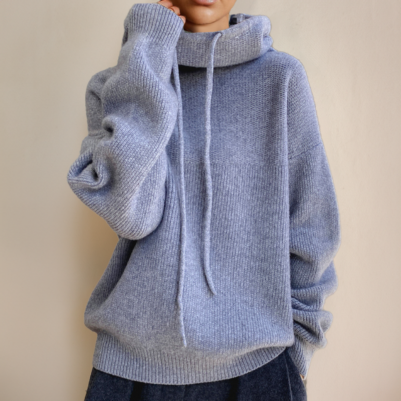 Maria - Merino Wool Turtleneck Sweater