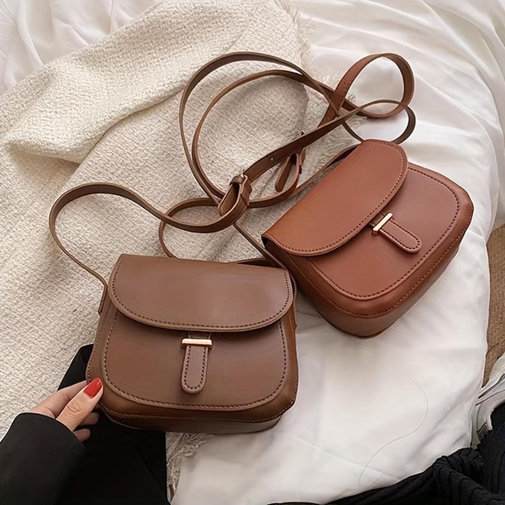 Amelia | Retro Saddle-Shaped Crossbody Bag